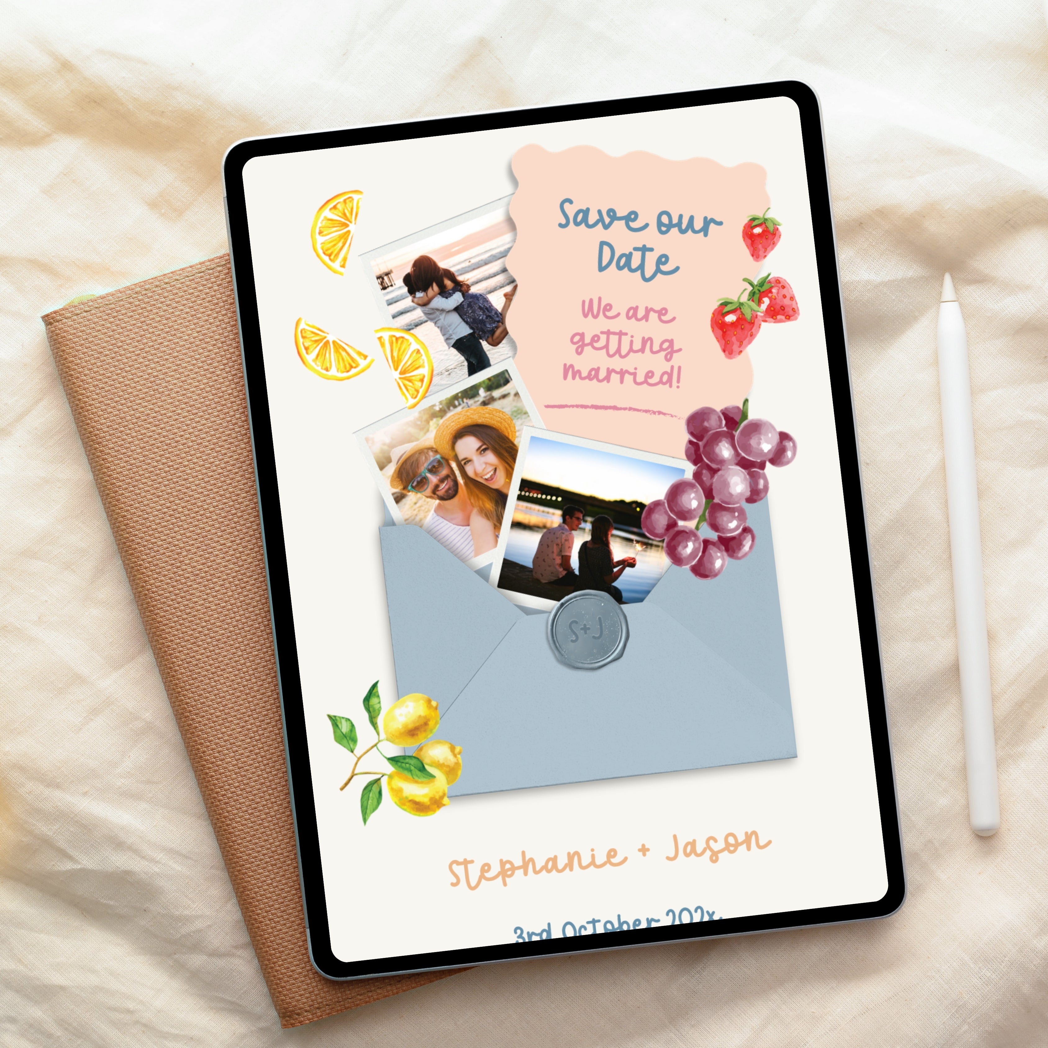 White Lotus Digital Save the Date