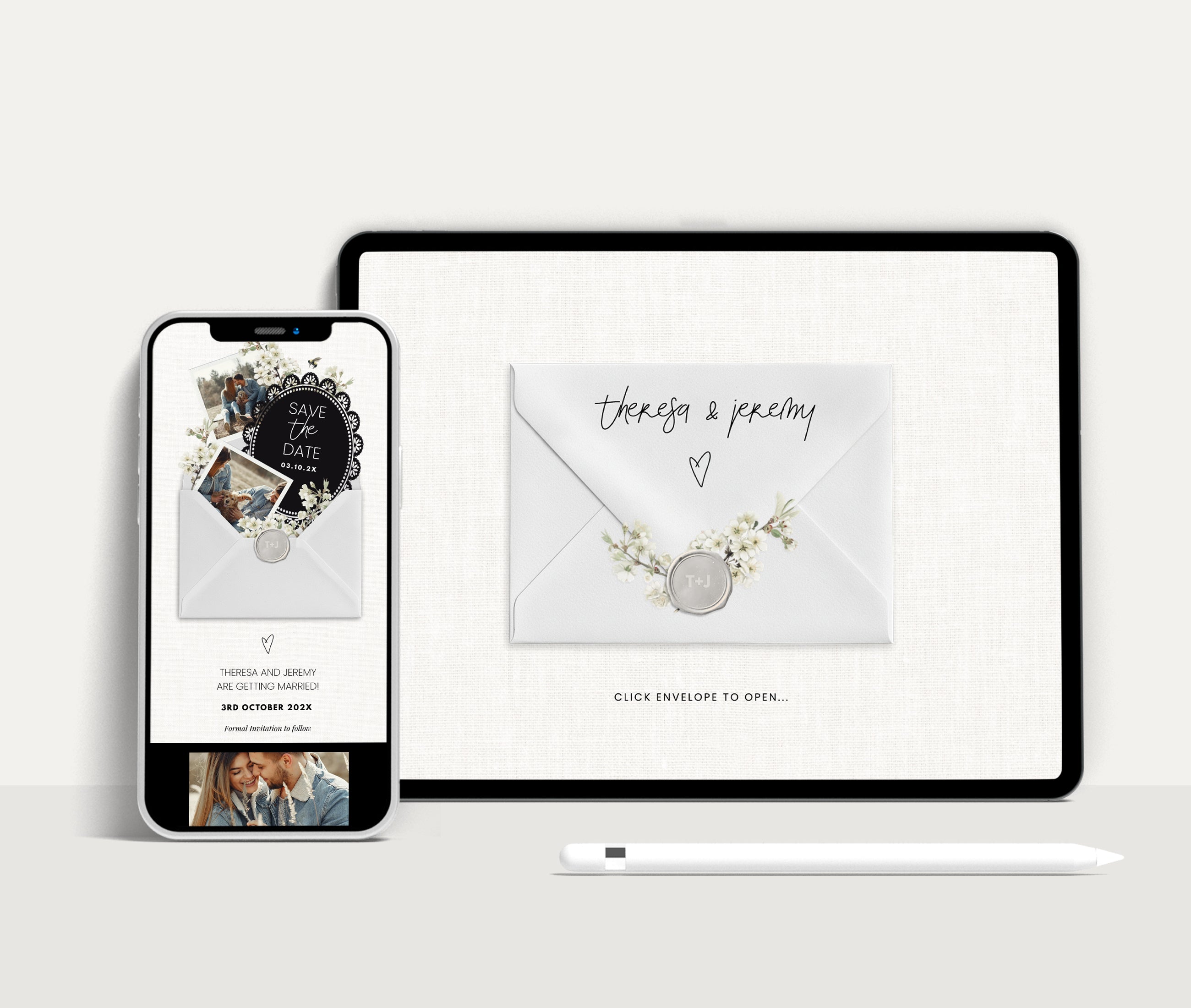 Affection Save the Date Website