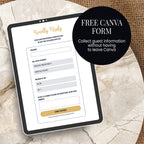 40th Birthday Phone Invitation with RSVP + Countdown Timer: Golden Luxe Blue
