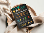 Olympics Birthday Invitations: Kids Backyard Games Sports Invite