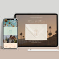 Palm Springs Wedding Website with RSVP
