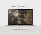 Wedding Website with RSVP - Old Money Green
