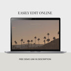 Palm Springs Wedding Website with RSVP