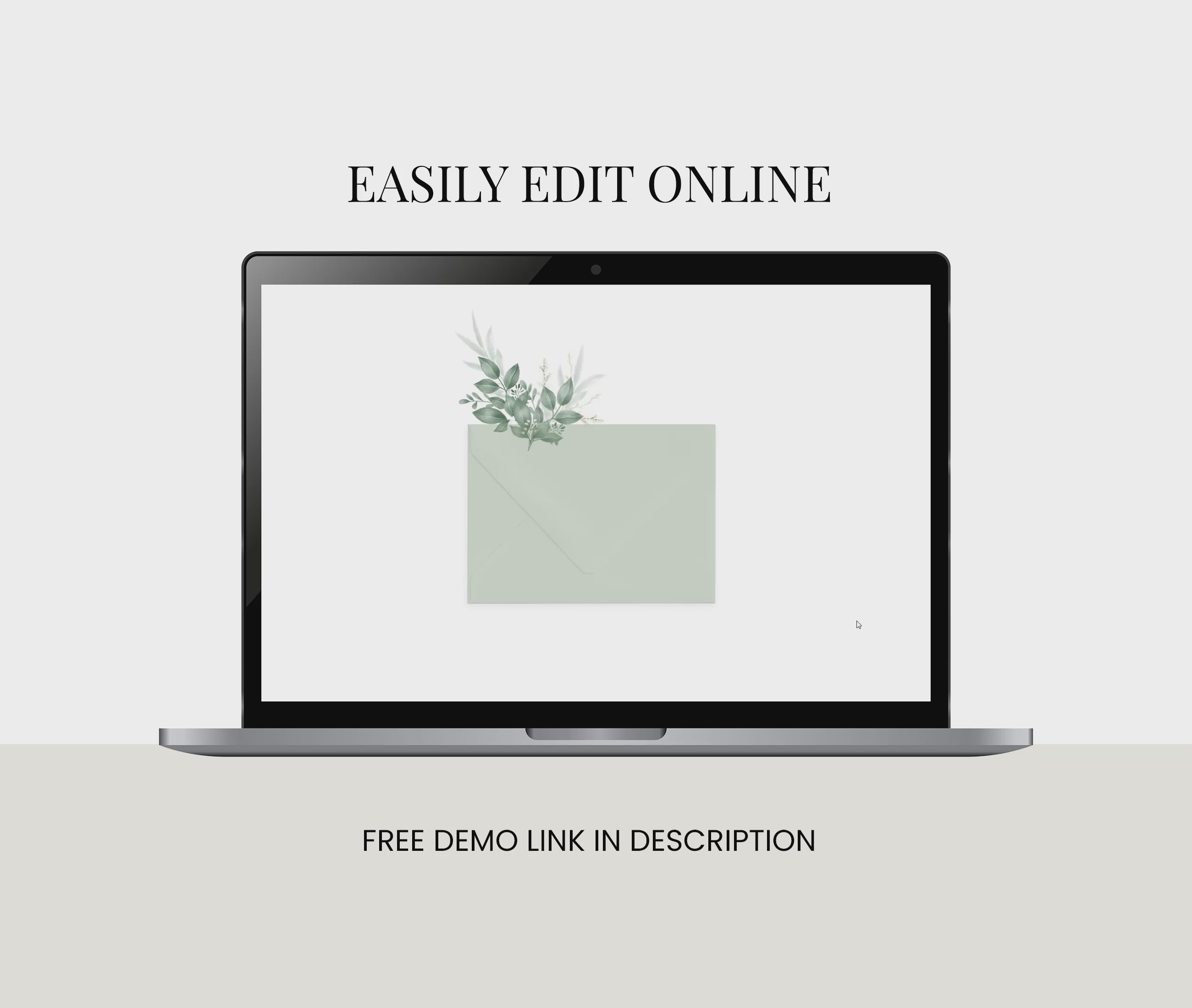 Greenery Wedding Website with RSVP