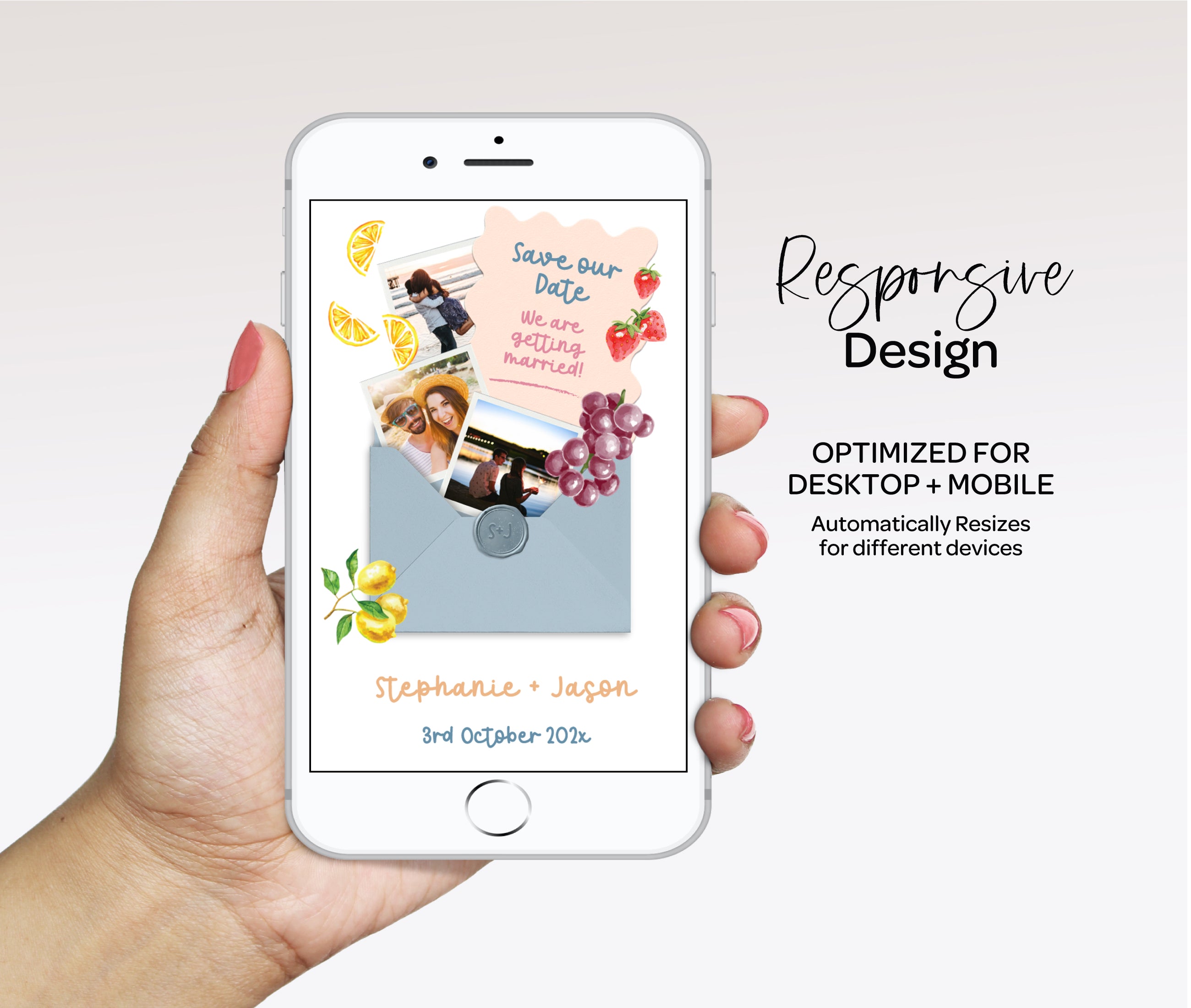 White Lotus Digital Save the Date