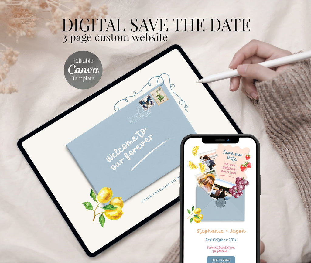 White Lotus Digital Save the Date