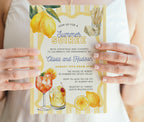 Summer Soiree Engagement Invitations - Illustrated Whimsical Summer