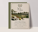 Tennis Party Invitation