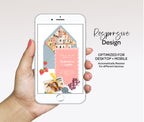 Wedding Website with RSVP - White Lotus