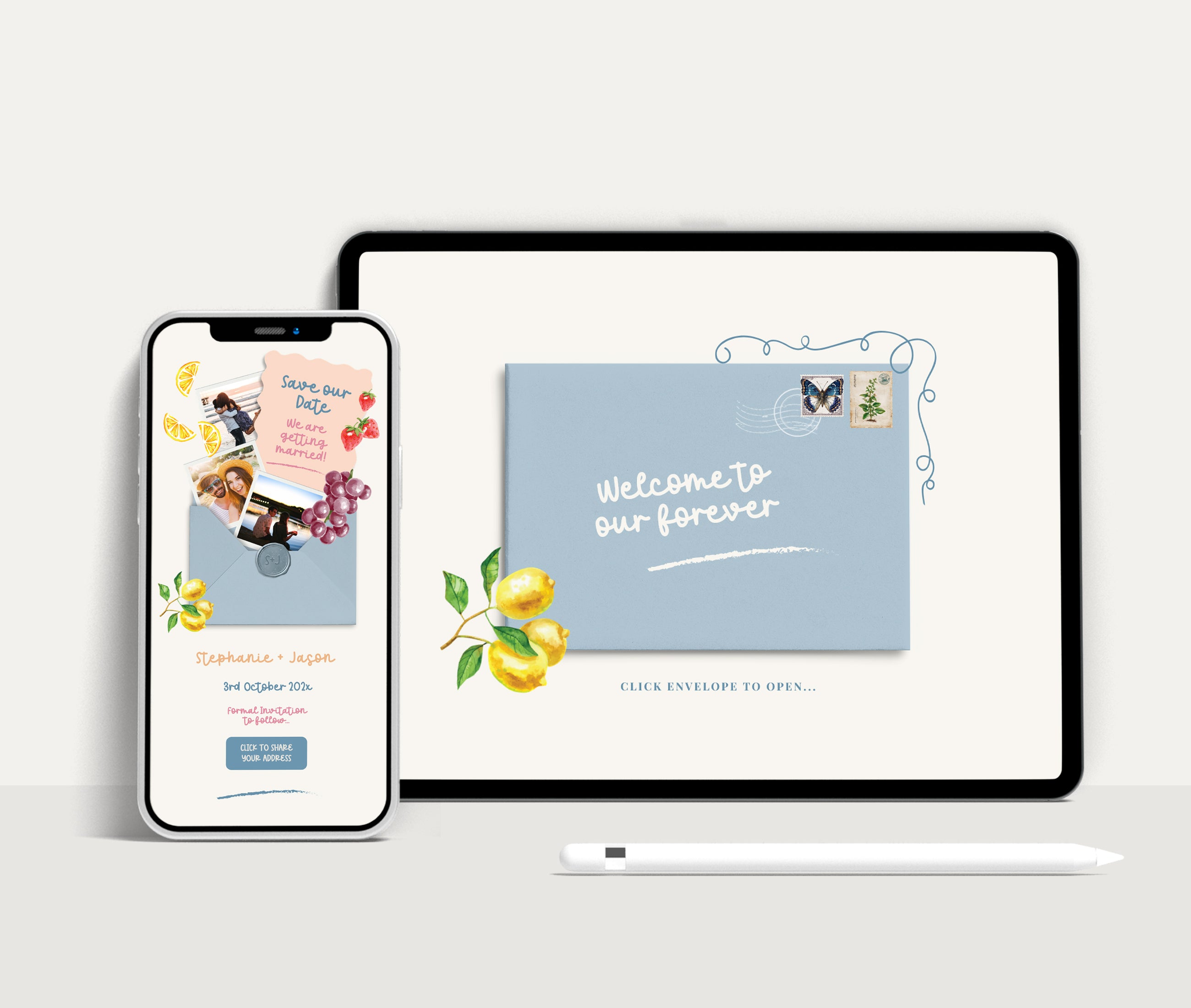 White Lotus Digital Save the Date