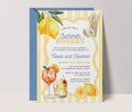 Summer Soiree Engagement Invitations - Illustrated Whimsical Summer